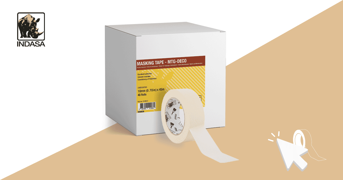 3″ Indasa Masking Tape – Regional Paints Limited